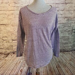 Old Navy Maternity Long Sleeve Dolman Batwing Small Purple